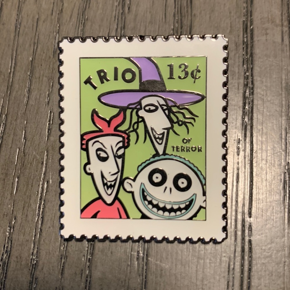 Disney Loungefly Pin - Nightmare Before Christmas Trio Of Terror Stamp